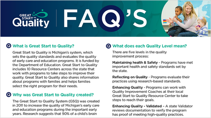 Image of the FAQ document.